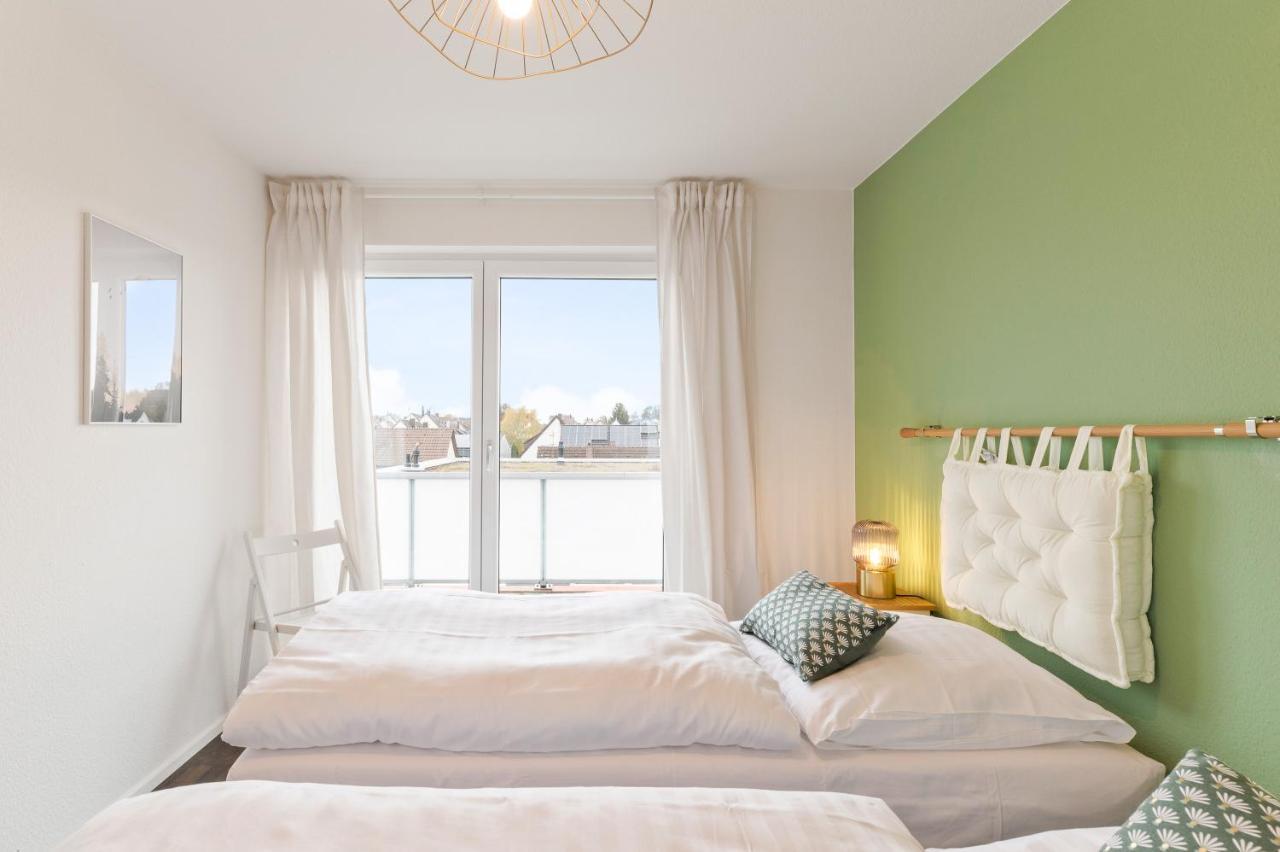 Design-Apartment - Kueche - Dachterrasse - Zentral Leinfelden-Echterdingen Ngoại thất bức ảnh