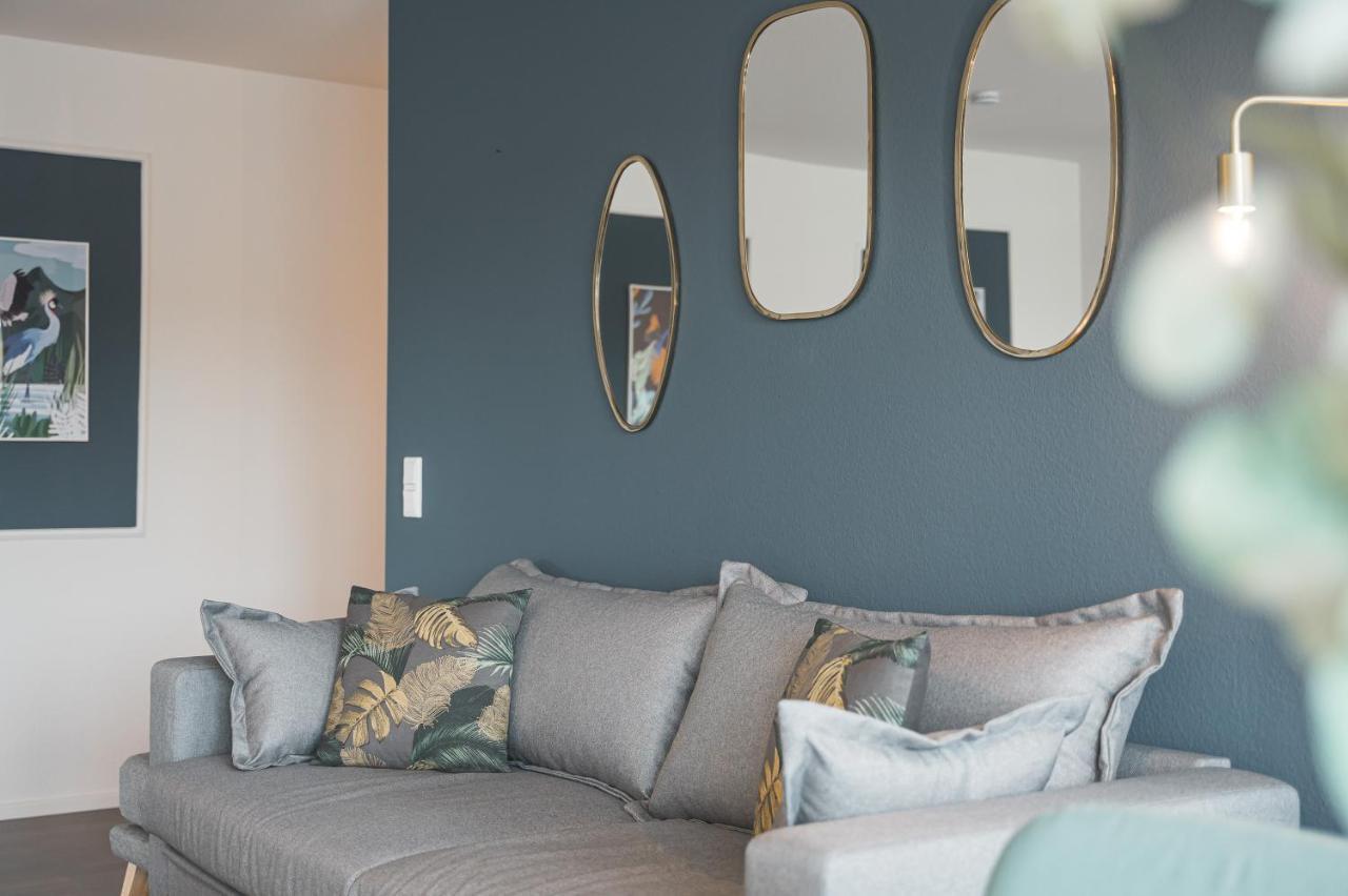 Design-Apartment - Kueche - Dachterrasse - Zentral Leinfelden-Echterdingen Ngoại thất bức ảnh