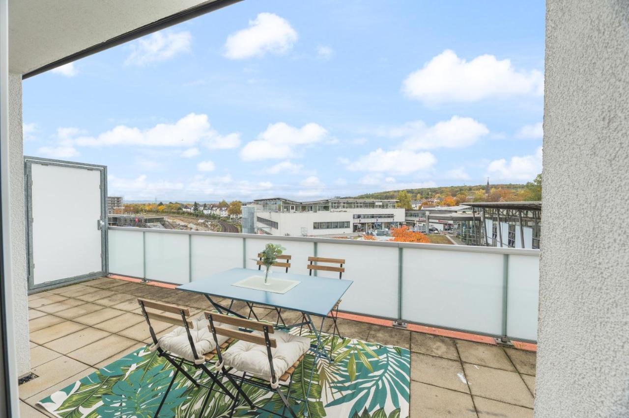 Design-Apartment - Kueche - Dachterrasse - Zentral Leinfelden-Echterdingen Ngoại thất bức ảnh